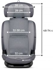 Автокрісло Kinderkraft Oneto3 i-Size Cool Grey
